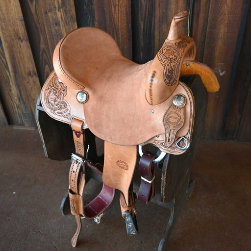 14.5" JEFF SMITH BARREL SADDLE Saddles - New Jeff Smith