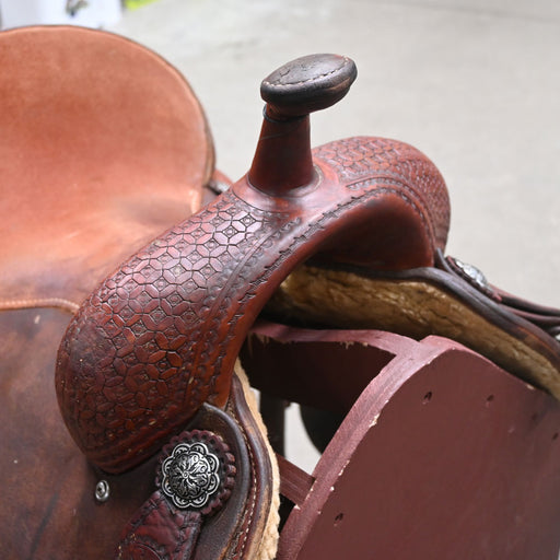 13.5" USED COATS BARREL SADDLE Saddles - Used Coats Saddlery