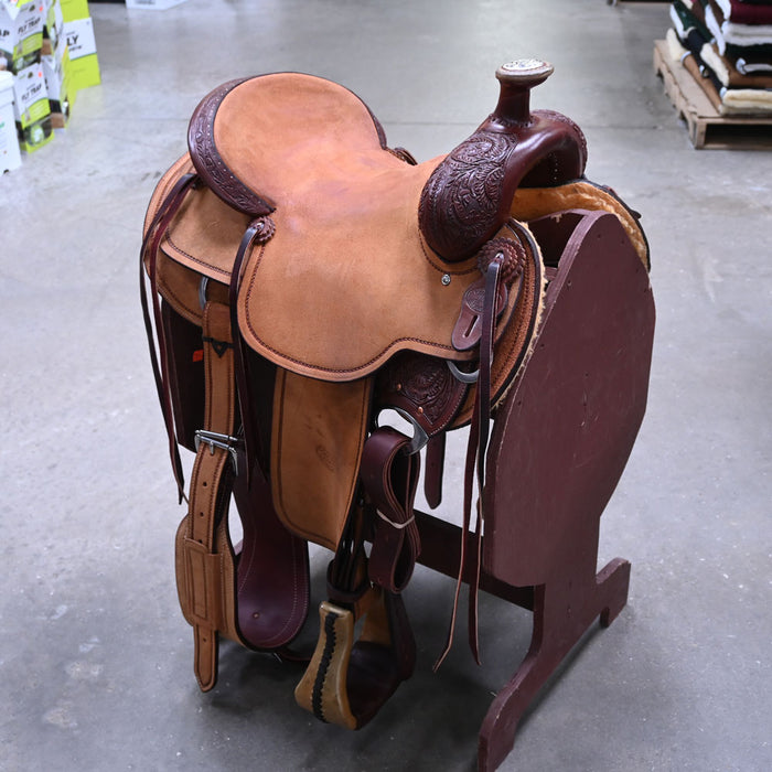 15.5" DEMO BILLY COOK RANCH SADDLE Saddles - Used Billy Cook