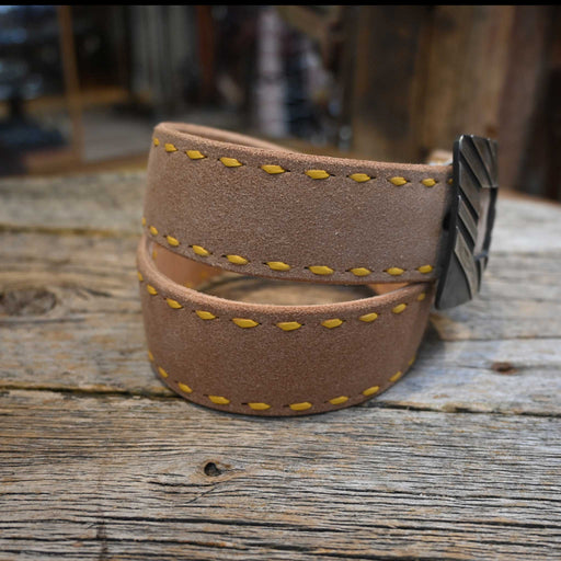 Ryan Gerth Handmade 28" Buckstitch Belt MEN - Accessories - Belts & Suspenders Ryan Gerth