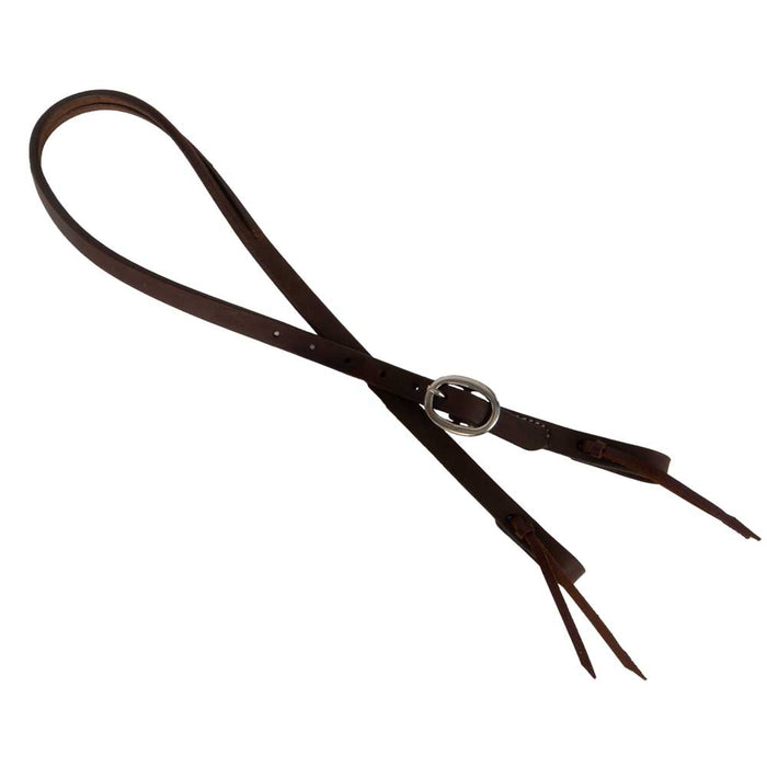 NEW Heavy Oiled Russet Leather American Slit Ear Headstall Sale Barn Teskey's