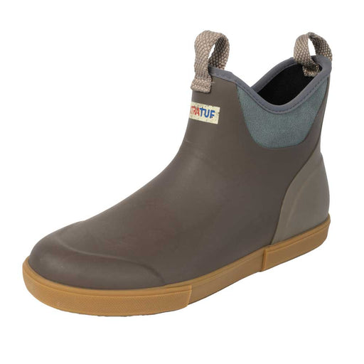 Men's Brown/Green Ankle Deck Boot MEN - Footwear - Work Boots XTRATUF
