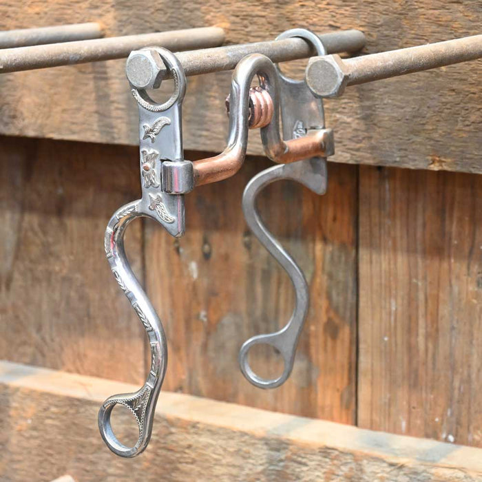 Josh Ownbey Cowboy Line Solid Port with Copper Rings Bit Tack - Bits Josh Ownbey Cowboy Line