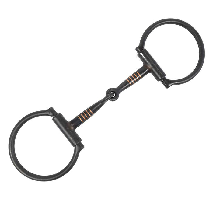 Black Smooth Snaffle Tack - Bits Metalab