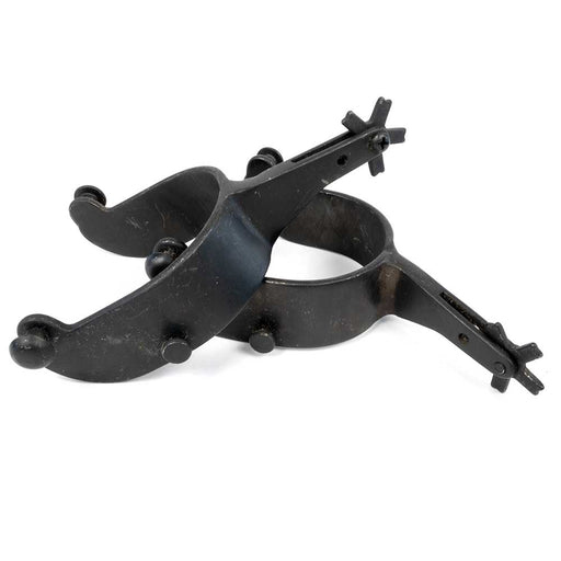 Formay Black Bull 30D Off Set Spurs Tack - Spurs Formay