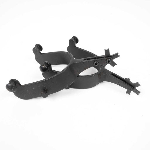 Formay Black Bull 5D Off Set Spurs Tack - Spurs Formay