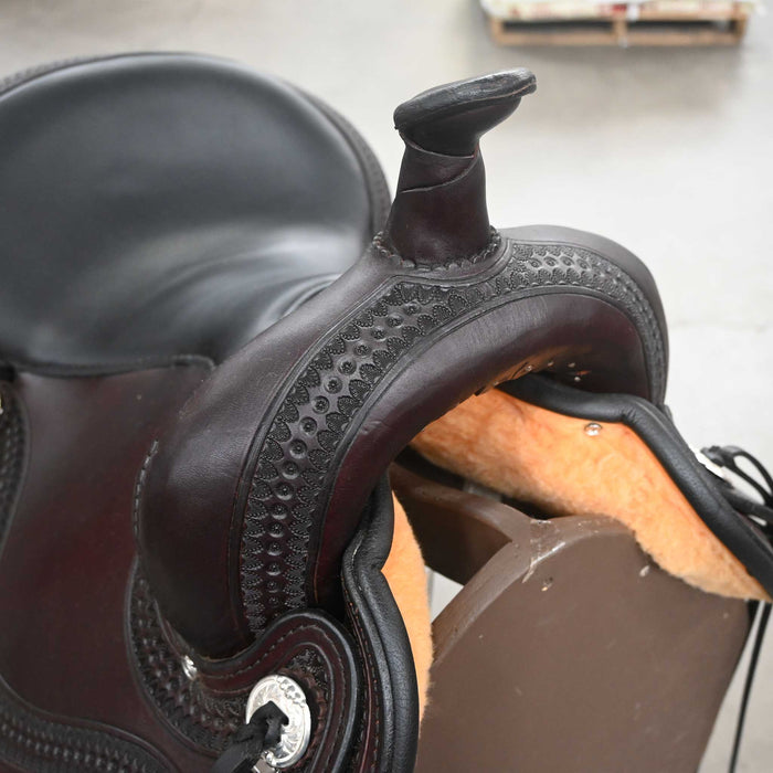 15" CIRCLE Y SNOWY RIVER FLEX2 TRAIL SADDLE Saddles - New Circle Y Saddlery