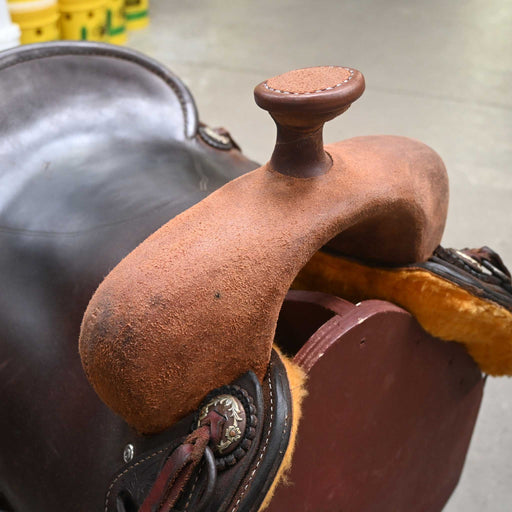 16" USED CACTUS RANCH SADDLE Saddles - Used CACTUS SADDLERY