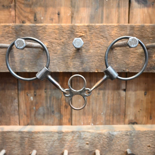 Rod Teuscher O-Ring 3 Piece Snaffle Bit Tack - Bits Rod Teuscher