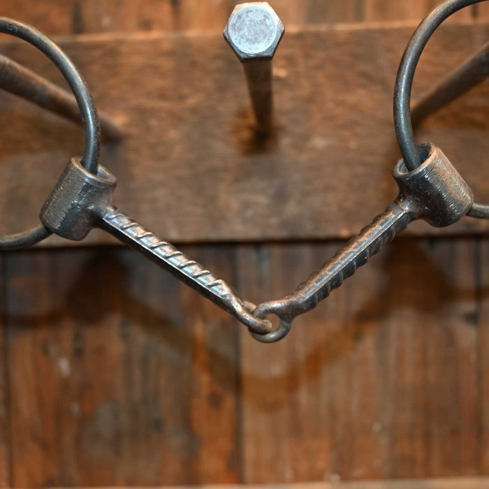 Rod Teuscher O-Ring Rebar Snaffle Bit Tack - Bits Rod Teuscher