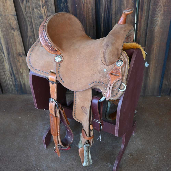 14.5" TESKEY'S BARREL SADDLE Saddles - New Teskey's Saddlery