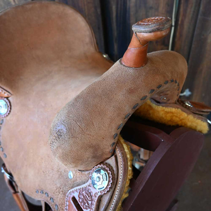14.5" TESKEY'S BARREL SADDLE Saddles - New Teskey's Saddlery