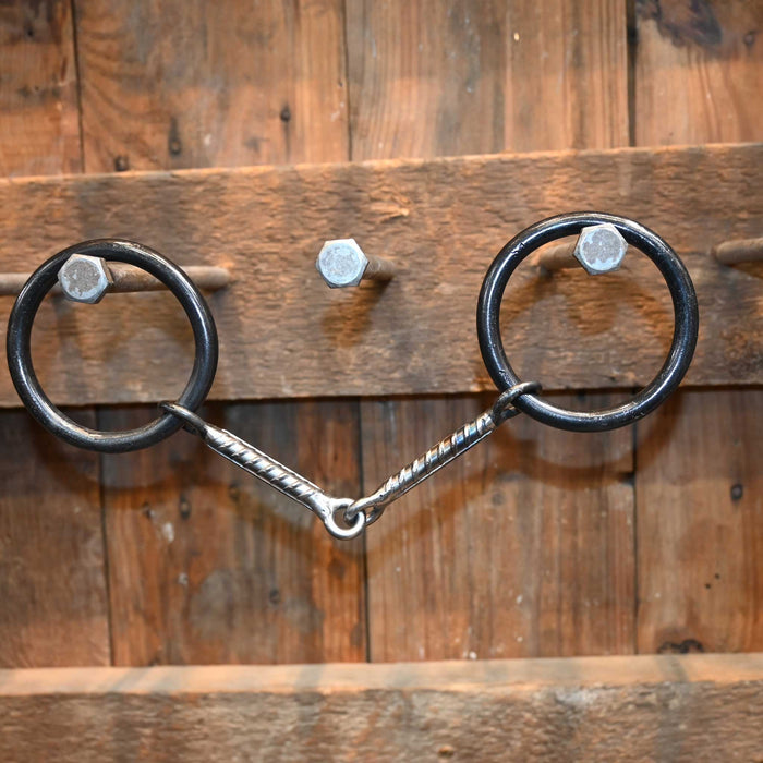 Pat Stevens O-Ring Rebar Snaffle Bit 1627 Tack - Bits Pat Stevens
