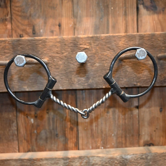 Pat Stevens O-Ring Twisted Wire Snaffle Bit 1628 Tack - Bits Pat Stevens