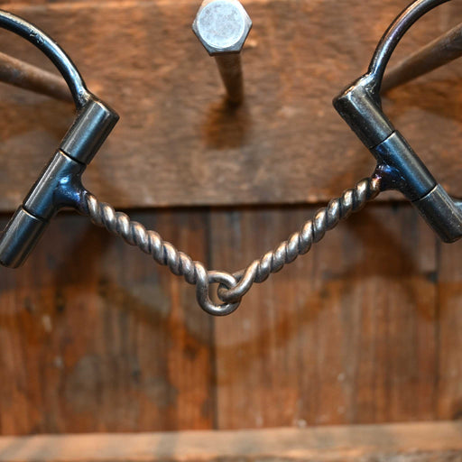 Pat Stevens Twisted Wire D-Ring Snaffle Bit Tack - Bits Pat Stevens