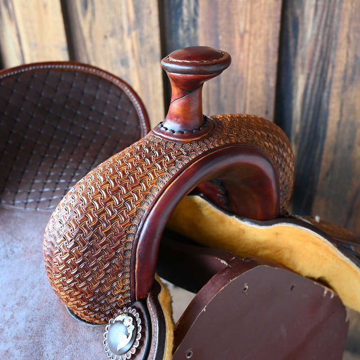 15.5" MARTIN RANCH CUTTER SADDLE Saddles - New Martin Saddlery