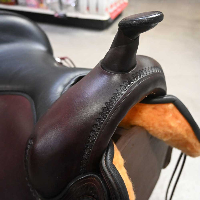 17" CIRCLE Y TOPEKA FLEX2 TRAIL SADDLE Saddles - New Circle Y Saddlery