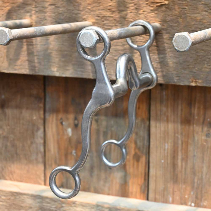 CHS Solid Port Bit Tack - Bits Cow Horse Supply