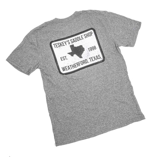 Teskey's Saddle Shop Tee - Heather TESKEY'S GEAR - SS T-Shirts Teskey's