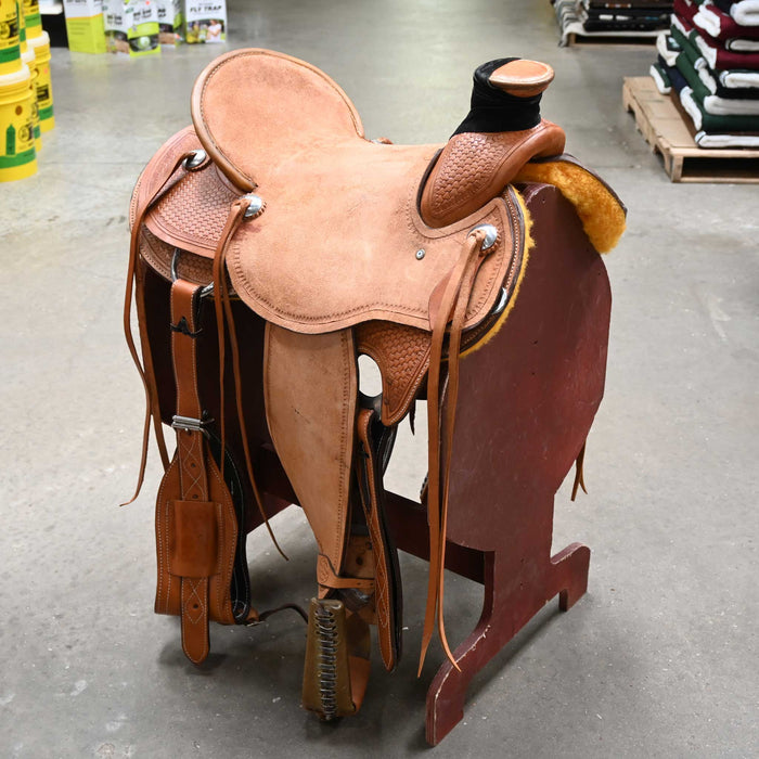16.5" BRAZOS RIVER WADE SADDLE Saddles - New Brazos River Saddlery