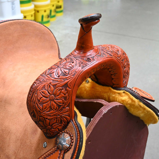 15" TESKEY'S BARREL SADDLE Saddles - New Teskey's Saddlery