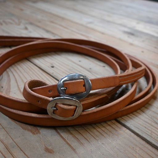 Ross Bullinger 7' 10" Medium Weighted Split Reins Tack - Reins Ross Bullinger
