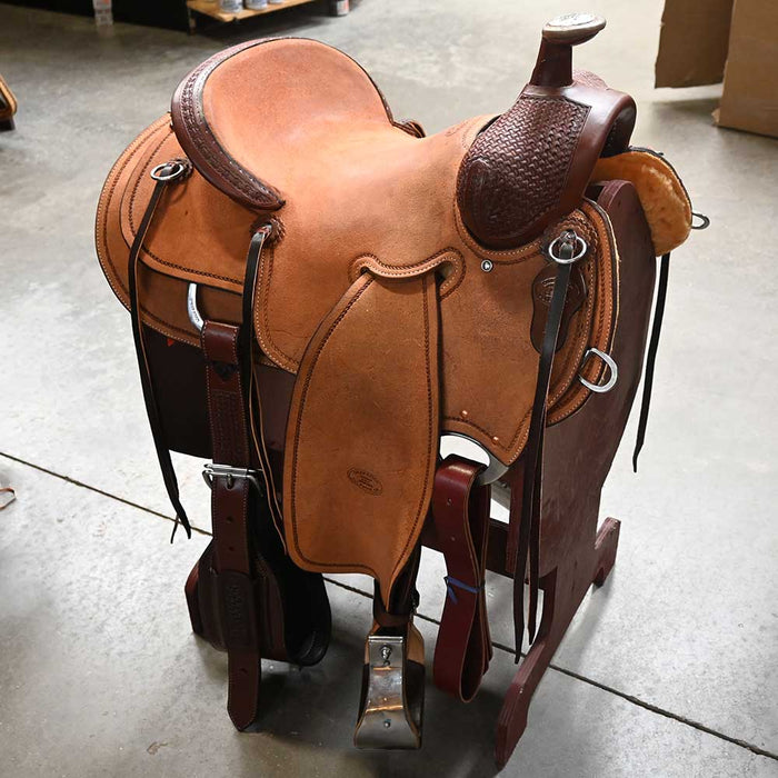 15" BILLY COOK RANCH SADDLE Saddles - New Billy Cook