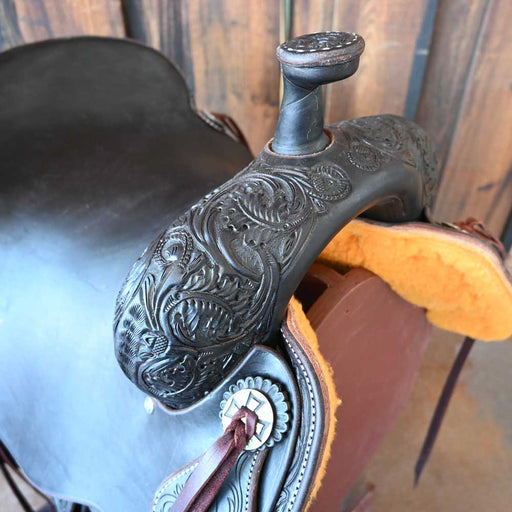 16.5" JEFF SMITH BEAU GALYEAN RANCH CUTTER SADDLE Saddles - New Jeff Smith