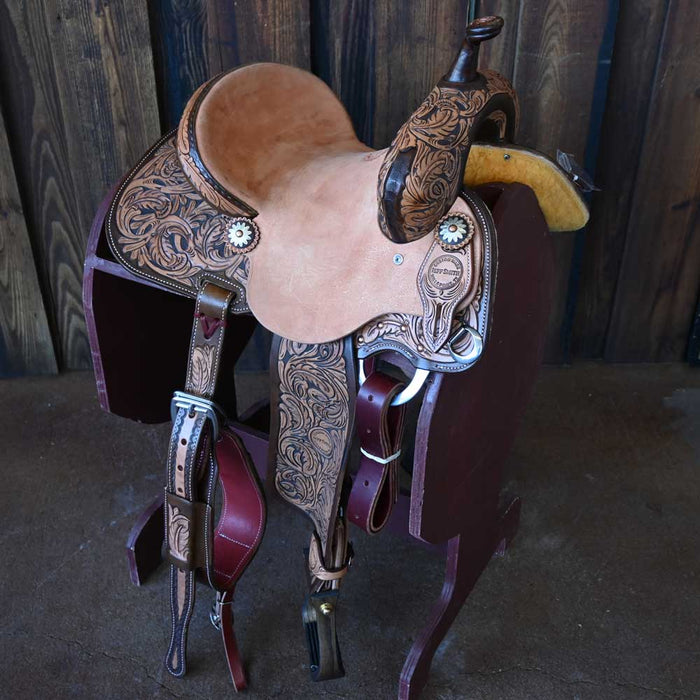12" JEFF SMITH YOUTH BARREL SADDLE Saddles - New Jeff Smith