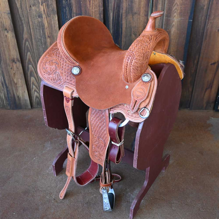 14" JEFF SMITH BARREL SADDLE Saddles - New Jeff Smith
