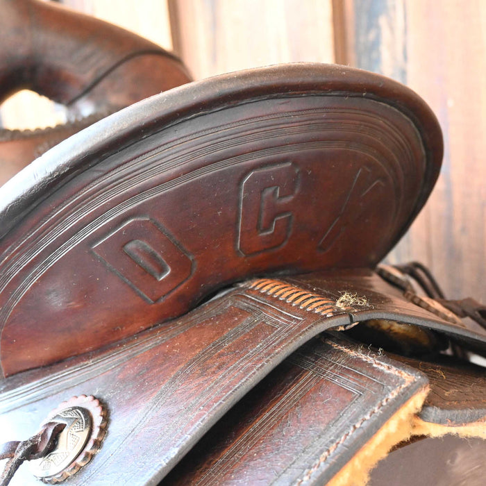 1890's Vintage RT Frazier Saddle