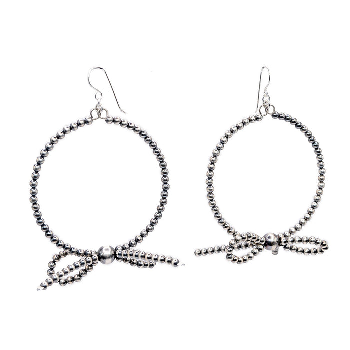 Navajo Pearl Bow Earrings WOMEN - Accessories - Jewelry - Earrings Al Zuni