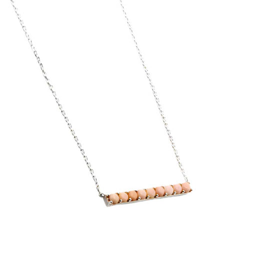 Pink Conch Bar Necklace WOMEN - Accessories - Jewelry - Necklaces Select Lines