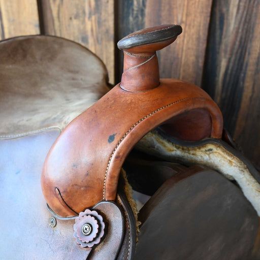 15" USED BIG HORN TRAIL SADDLE Saddles - Used Big Horn