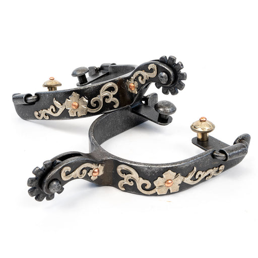 Formay Floral Ladies Engraved Spur Tack - Spurs Formay