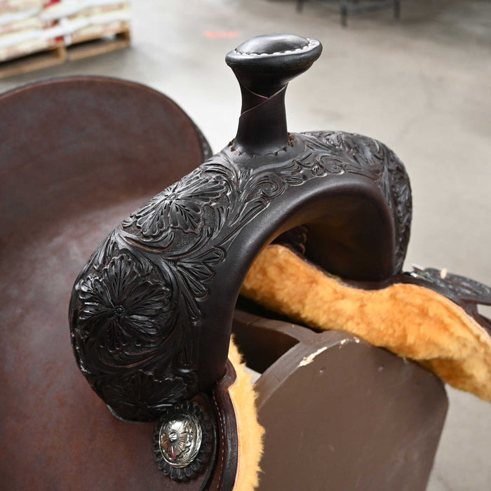 16" MARTIN RANCH CUTTING SADDLE Saddles - New Martin Saddlery