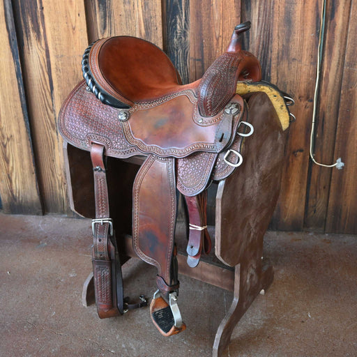 15" USED JOAN USHER BARREL SADDLE Saddles - Used Joan Usher