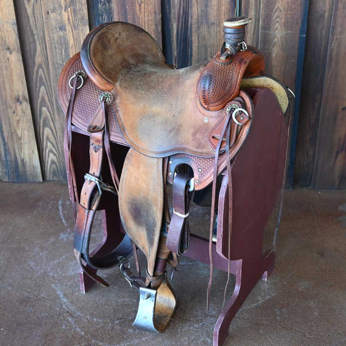 16" USED MARTIN RANCH SADDLE Saddles - Used Martin Saddlery
