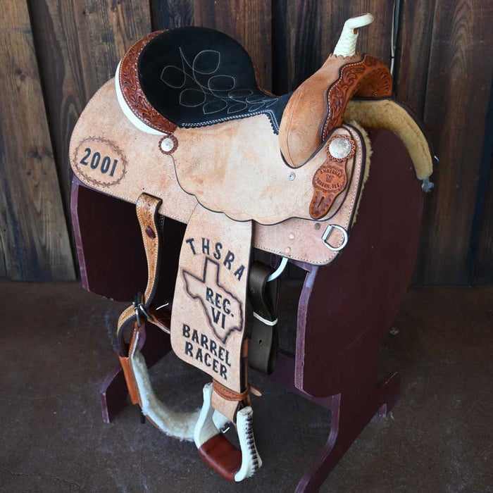 14" USED AMMERMAN BARREL SADDLE Saddles - Used AMMERMAN