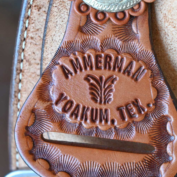14" USED AMMERMAN BARREL SADDLE Saddles - Used AMMERMAN