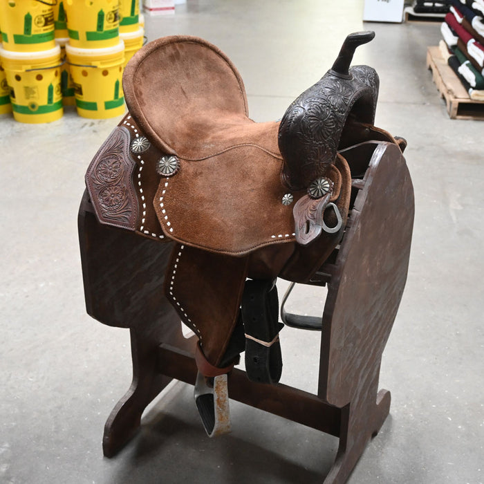 14" USED SEVEN BARREL SADDLE Saddles - Used Seven Saddle
