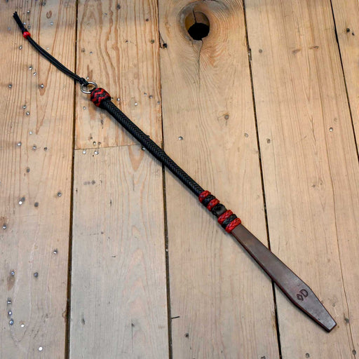 Dillon Lynch Diamond D Black 25" Quirt Tack - Whips, Crops & Quirts Dillon Lynch