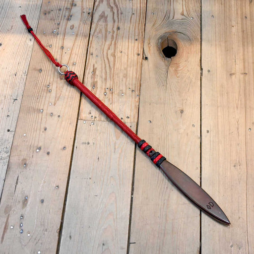 Dillon Lynch Diamond D Red Handmade Quirt Tack - Whips, Crops & Quirts Dillon Lynch