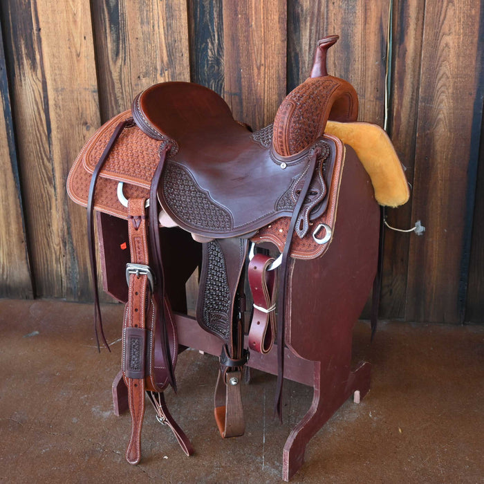 17" JEFF SMITH BUSTER WELCH CUTTING SADDLE Saddles - New Jeff Smith