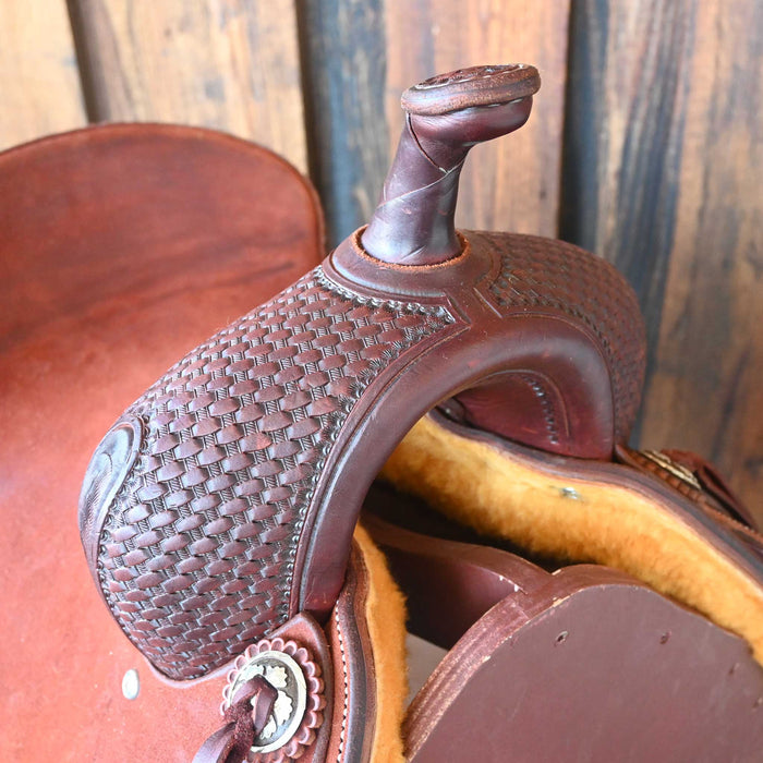 13.5" JEFF SMITH BUSTER WELCH CUTTING SADDLE Saddles - New Jeff Smith