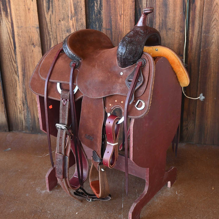 12.5" JEFF SMITH JUNIOR BUSTER WELCH CUTTING SADDLE Saddles - New Jeff Smith