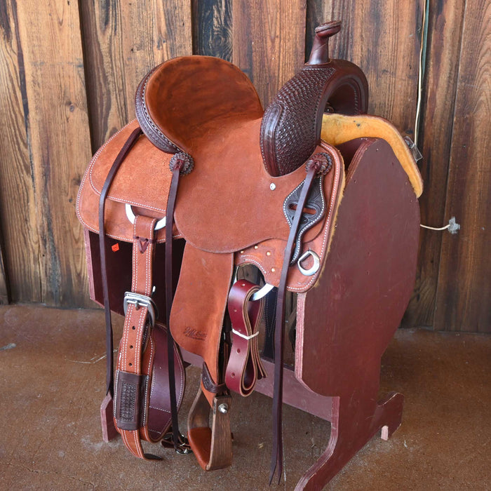 12.5" JEFF SMITH JUNIOR BUSTER WELCH CUTTING SADDLE Saddles - New Jeff Smith