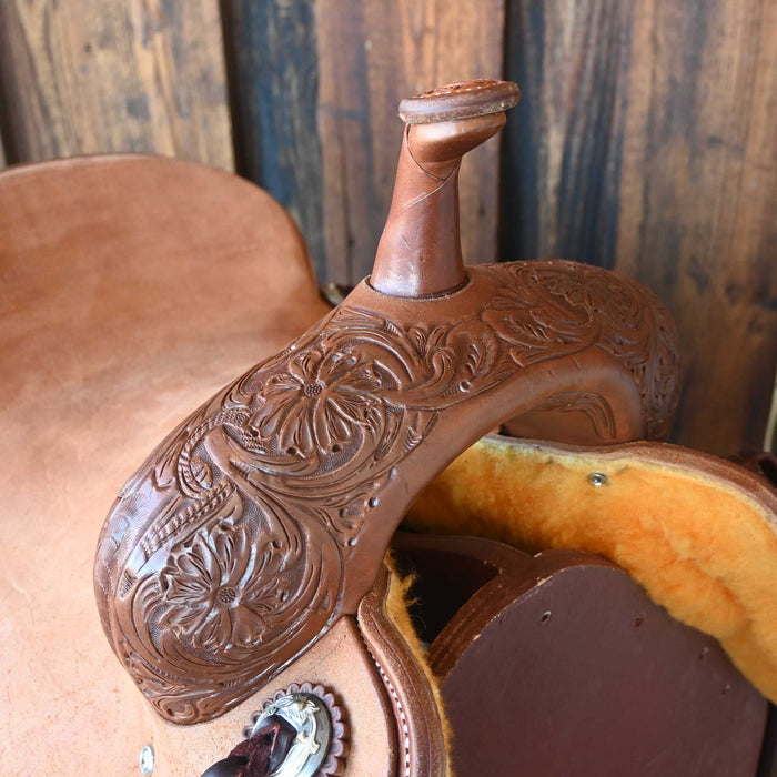 15" JEFF SMITH BUSTER WELCH CUTTING SADDLE Saddles - New Jeff Smith