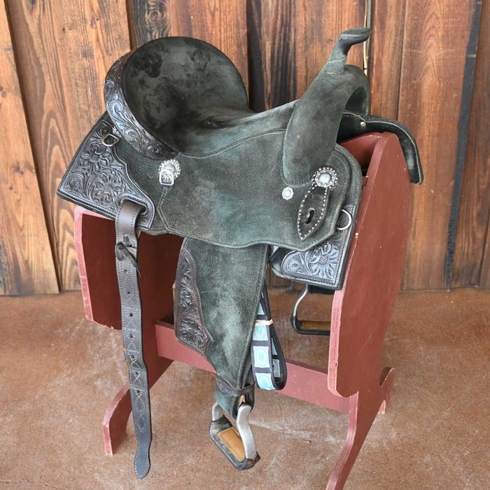 14.5" USED MASTER BARREL SADDLE Saddles - Used Master Saddles