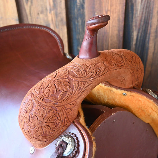 16" JEFF SMITH BEAU GALYEAN CUTTING SADDLE Saddles - New Jeff Smith